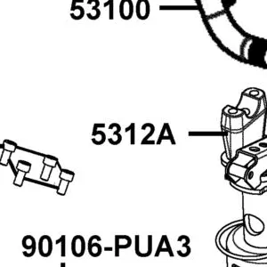 5312A-AHF8-M40 HOLDER COMP HANDLE — diagram cutout