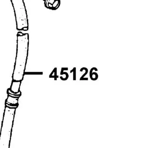 45126-BLA2-E00 HOSE ASSY FR BRK