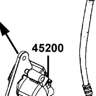 45200-LEJ2-E1A CALIPER ASSY FR LH