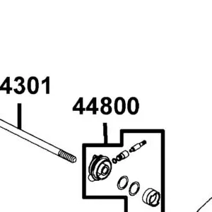 44800-AHF8-M40 GEAR BOX ASSY SPDMT — diagram cutout