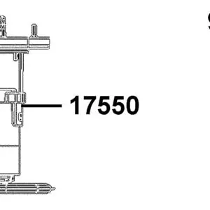 17550-AAB6-M30 FUEL PUMP ASSY — diagram cutout