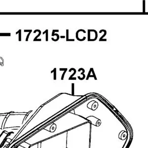 1723A-ALK1-EW5 CASE ASSY AIR/C
