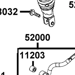 52000-LEJ2-E10 FORK ASSY R — diagram cutout