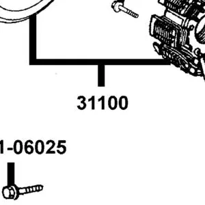 31100-AAB6-E10 AC GEN ASSY — diagram cutout