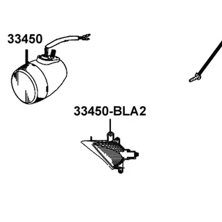 33450-BLA2-M30 WINKER ASSY L FR — diagram cutout
