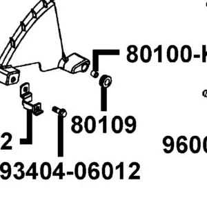 80109-KEB7-C00 RUBBER RR FENDER B — diagram cutout