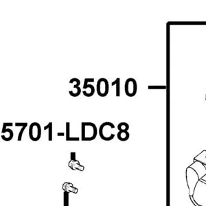 35010-BLA2-M30 KEY SET — diagram cutout