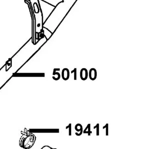 50100-BLA2-E70 BODY COMP FRAME — diagram cutout
