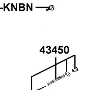 43450-AAF1-E60 CABLE COMP RR BRK — diagram cutout