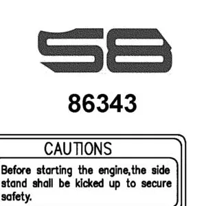 86343-BLA2-E20-T08 STRIPE R SIDE COVER — diagram cutout
