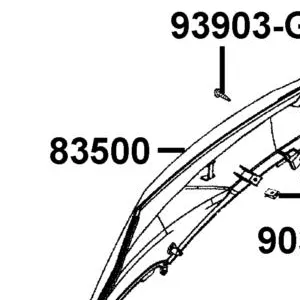 83500-LGB5-E10-Y3P COVER R BODY SIDE — diagram cutout