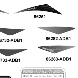 86282-ADB1-M30-T01 STRIPE R FR MOLD — diagram cutout