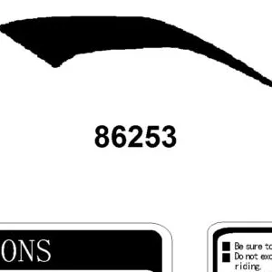 86253-ADA9-M30-T01 STRIPE L BODY COVER — diagram cutout