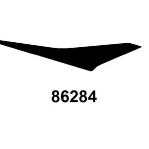 86284-ADA9-M30-T04 STRIPE B R FR MOLD — diagram cutout