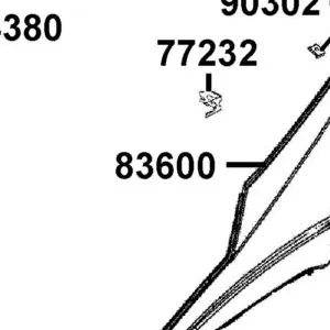 83600-LGB5-E10-2CP COVER L BODY (Plain Gray) — diagram cutout