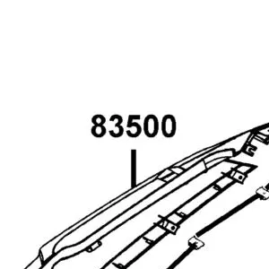 83500-LEJ2-E10-91P COVER R BODY — diagram cutout