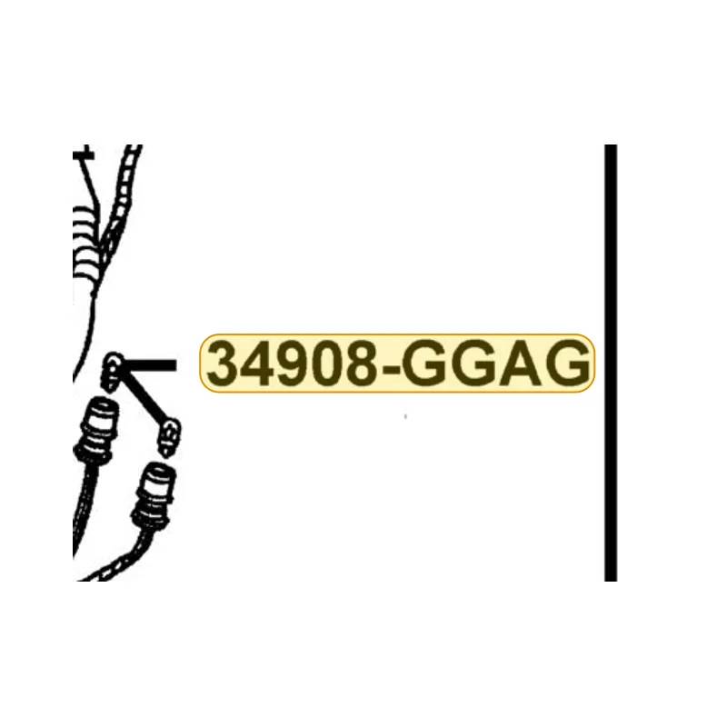34908-GGA7-C00 "BULB, WEDGE BASE T10" — diagram cutout