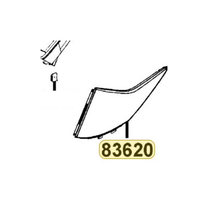 83620-LEJ2-E10-N1P COVER L SIDE — diagram cutout