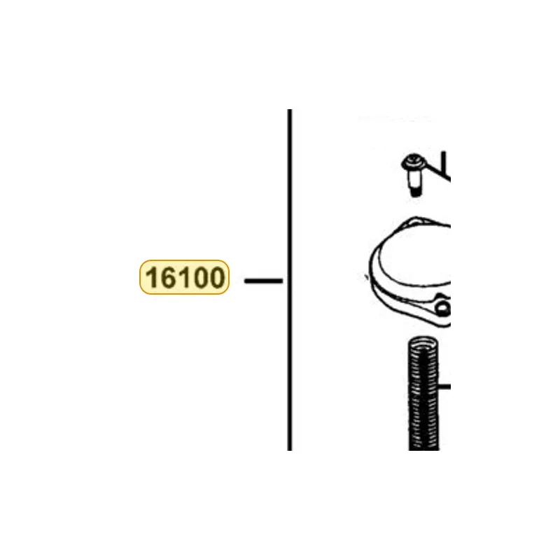 16100-LEJ2-M31 CARBURETOR ASSY — diagram cutout