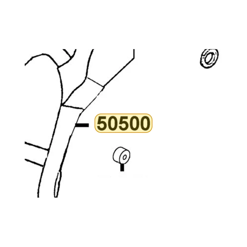 50500-LHB3-E10 STAND COMP MAIN — diagram cutout