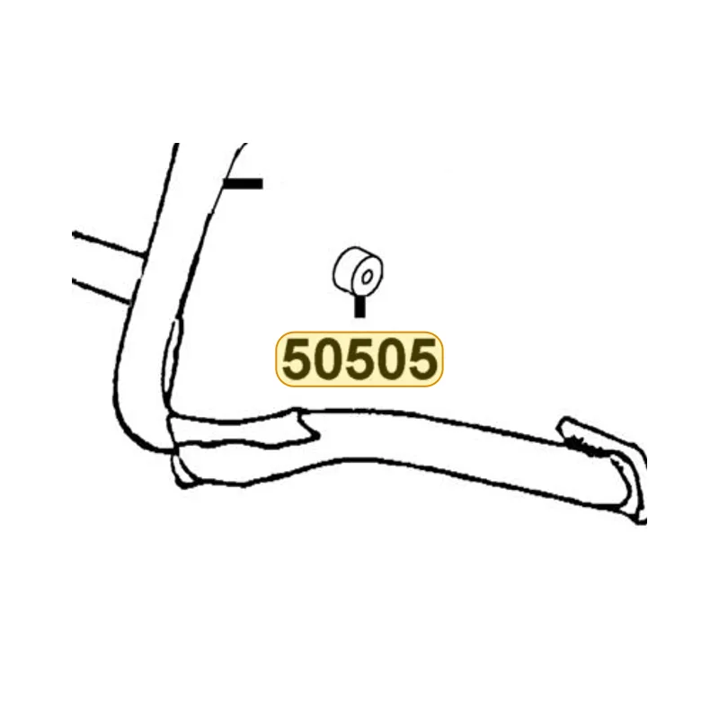 50505-KKD7-C00 STOPPER RUBBER — diagram cutout