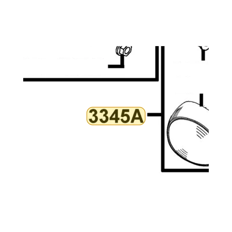 3345A-LHB3-M30 WINKER ASSY L FR — diagram cutout