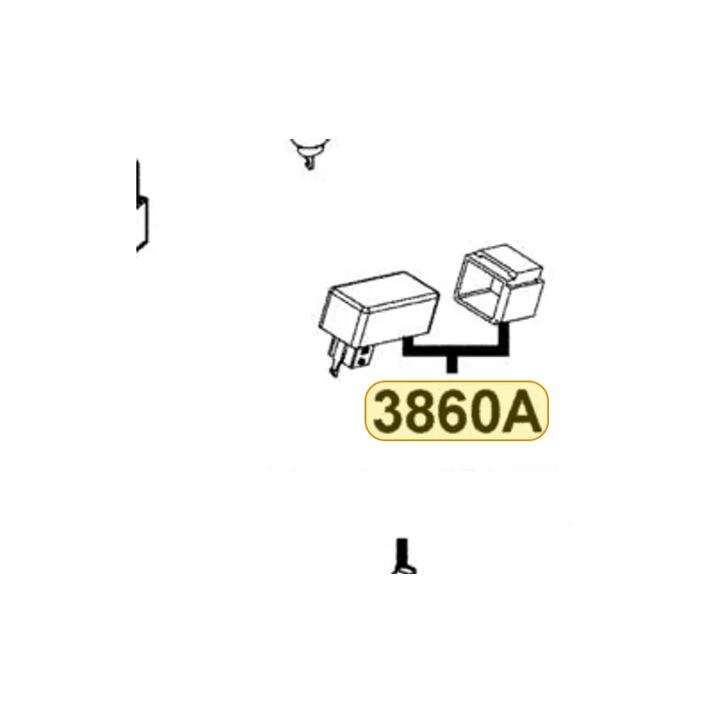 3860A-LEJ2-M30 CONTROL ASSY LIGHTING **2012 & UP ** — diagram cutout