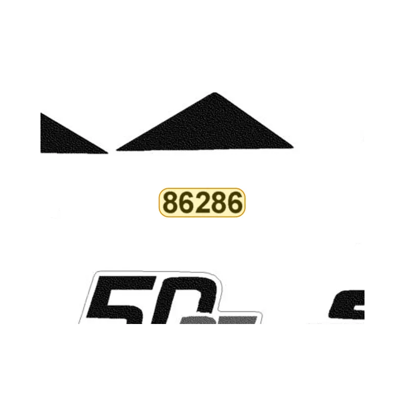 86286-LHB3-E00-T02 STRIPE L FR MOLD — diagram cutout