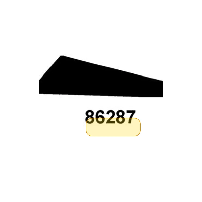 86287-LHB3-E00-T02 STRIPE L FR MOLD — diagram cutout