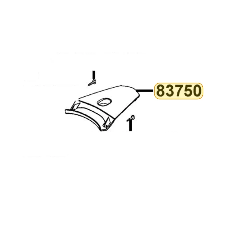 83750-LEJ2-E10-HJP COVER RR CENTER — diagram cutout