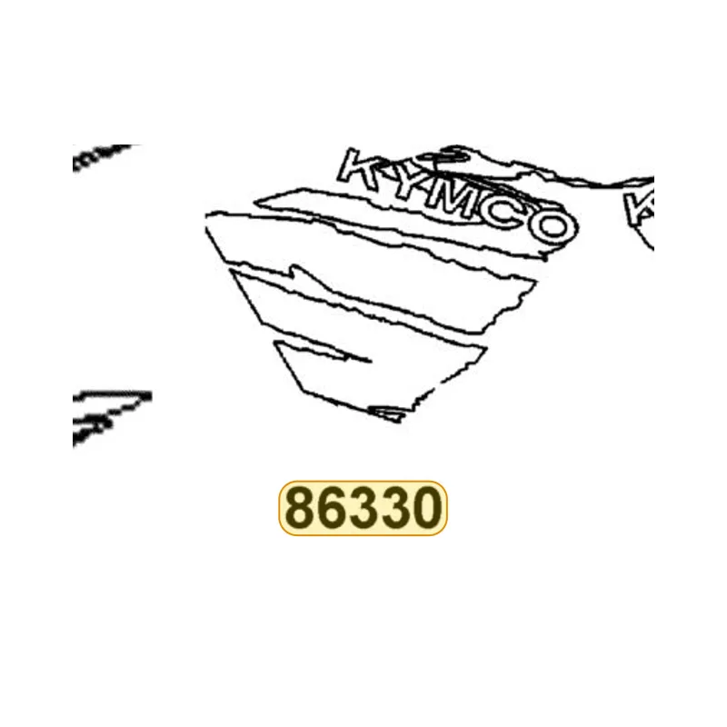86330-LEJ2-E00-T06 STRIPE R SIDE MOLD — diagram cutout