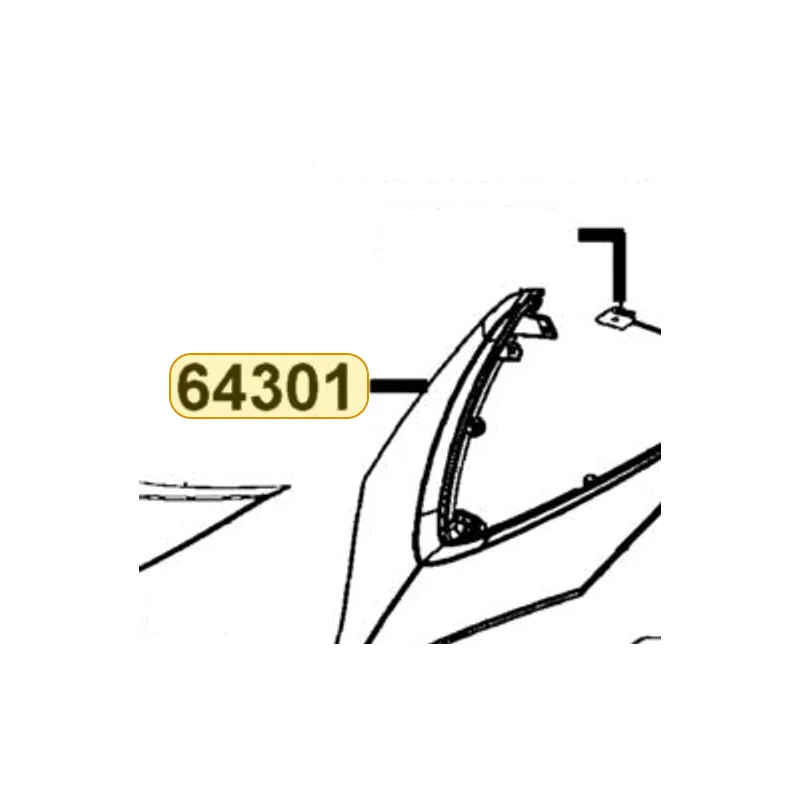 64301-LEJ2-E10-Y3P COVER FR — diagram cutout