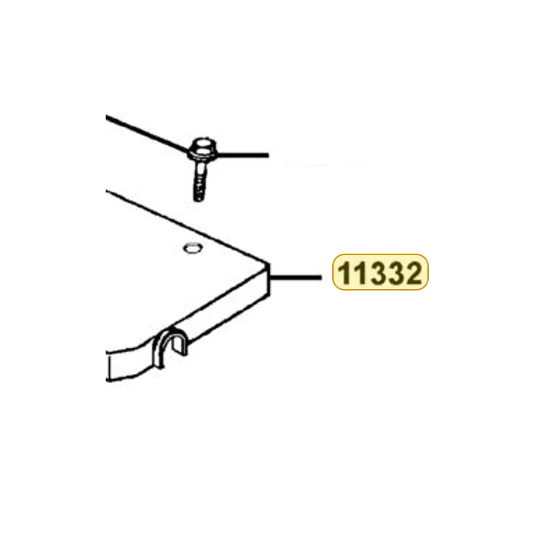 11332-KFA5-900 COVER ACG TOP — diagram cutout