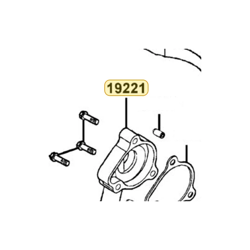 19221-KFA5-900 COVER WATER PUMP — diagram cutout