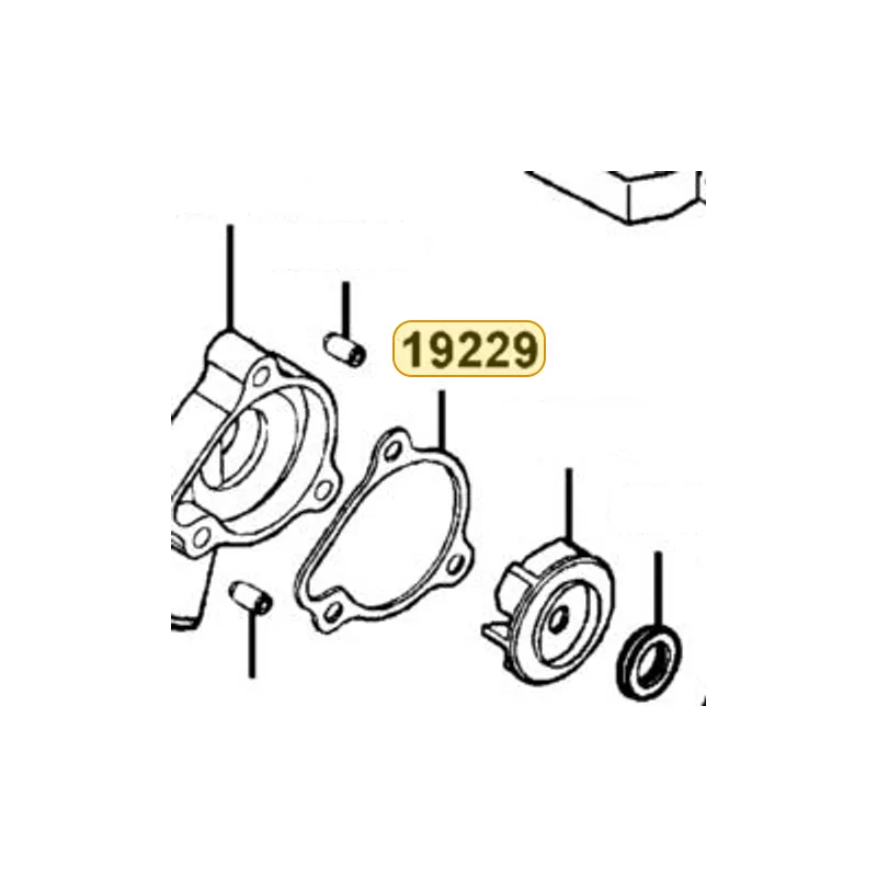 19229-KFA5-980 GASKET WATER PUMP — diagram cutout