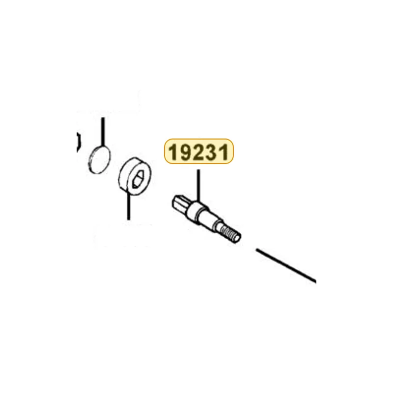 19231-KFA5-900 SHAFT WATER PUMP — diagram cutout