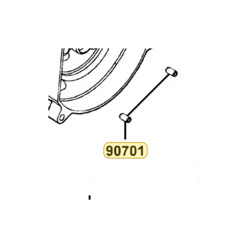 90701-6K79-001 PIN DOWEL 8*10 — diagram cutout