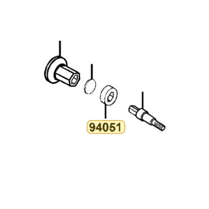 94051-KFA5-910 DAMPER NUT — diagram cutout