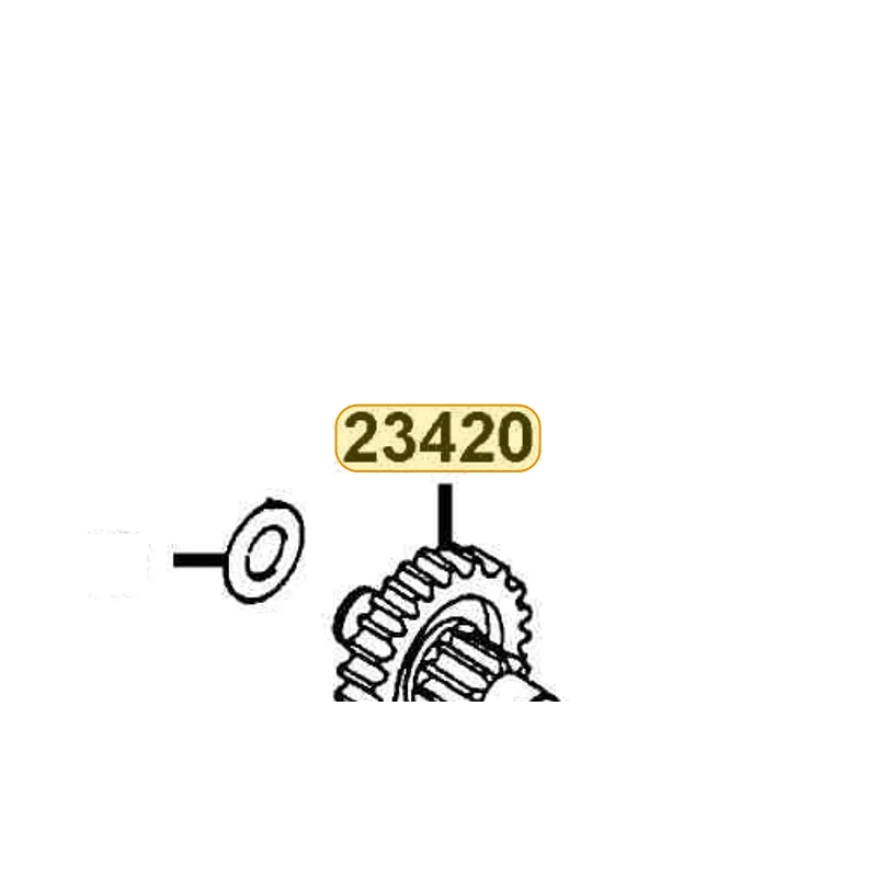23420-KGB5-910 SHAFT COMP COUNTER — diagram cutout