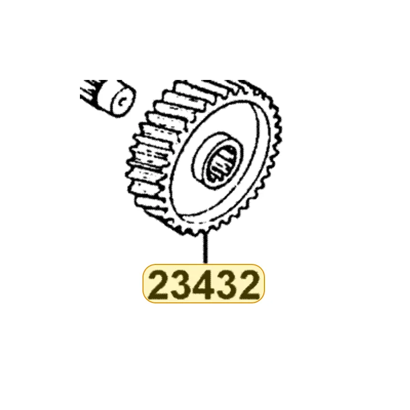 23432-KGB5-900 GEAR FINAL — diagram cutout