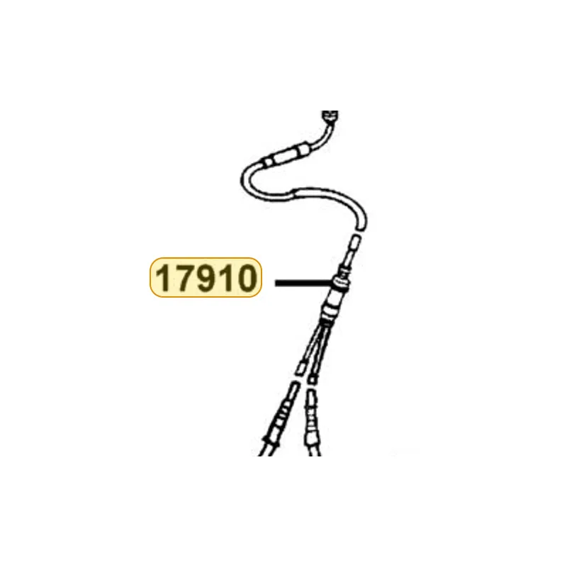 17910-KGB5-M30 CABLE COMP THROT — diagram cutout