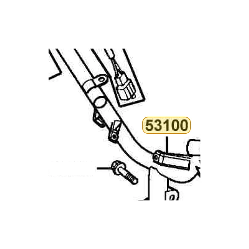 53100-KGB5-900 HANDLE COMP STEERING — diagram cutout
