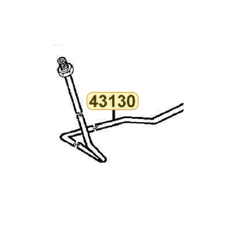 43130-KGB5-900 TUBE ASSY RR BRK — diagram cutout