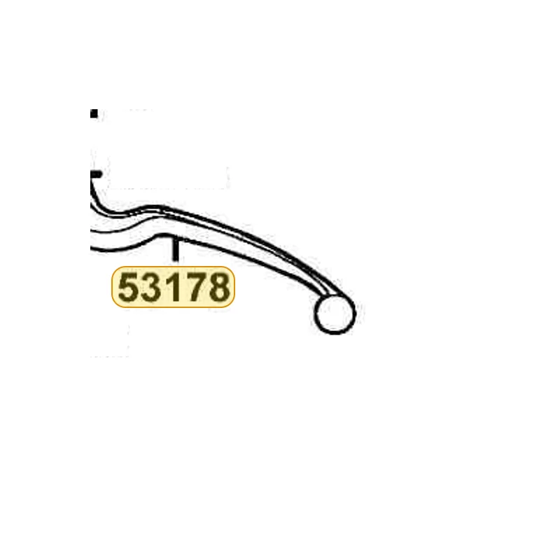53178-KKBK-E00-M3A LEVER L STRG HANDLE — diagram cutout