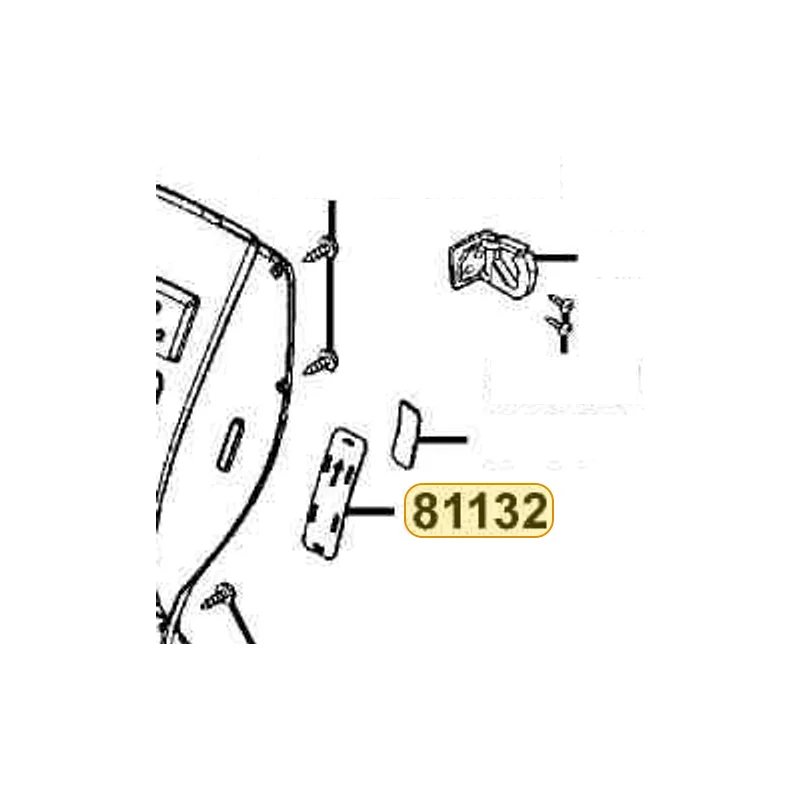 81132-KGB5-900-N1R LID LEG SHIELD (Black) — diagram cutout