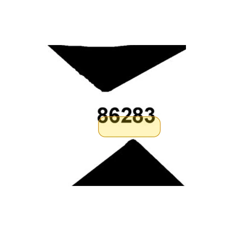 86283-LHB3-E00-T01 STRIPE L FR MOLD — diagram cutout