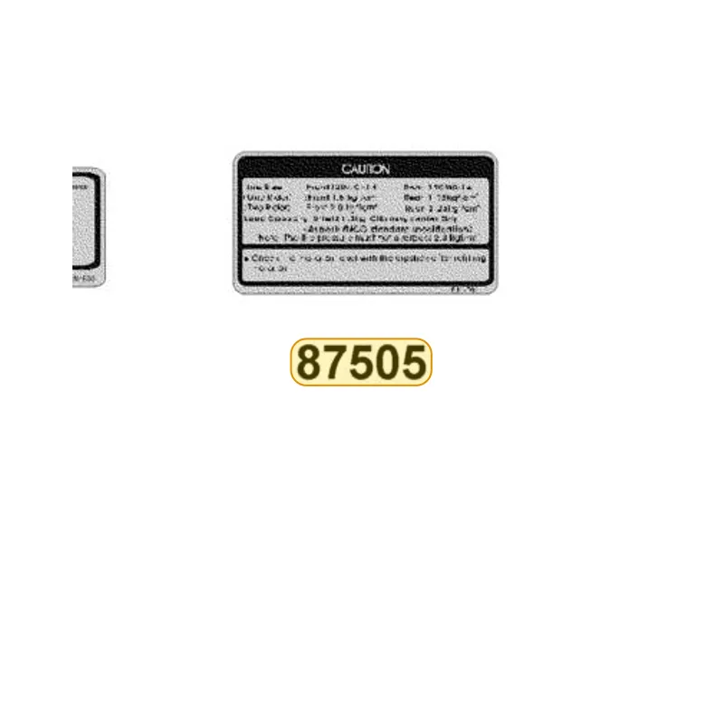 87505-LEJ2-MG1-T01 LABEL TIRE — diagram cutout