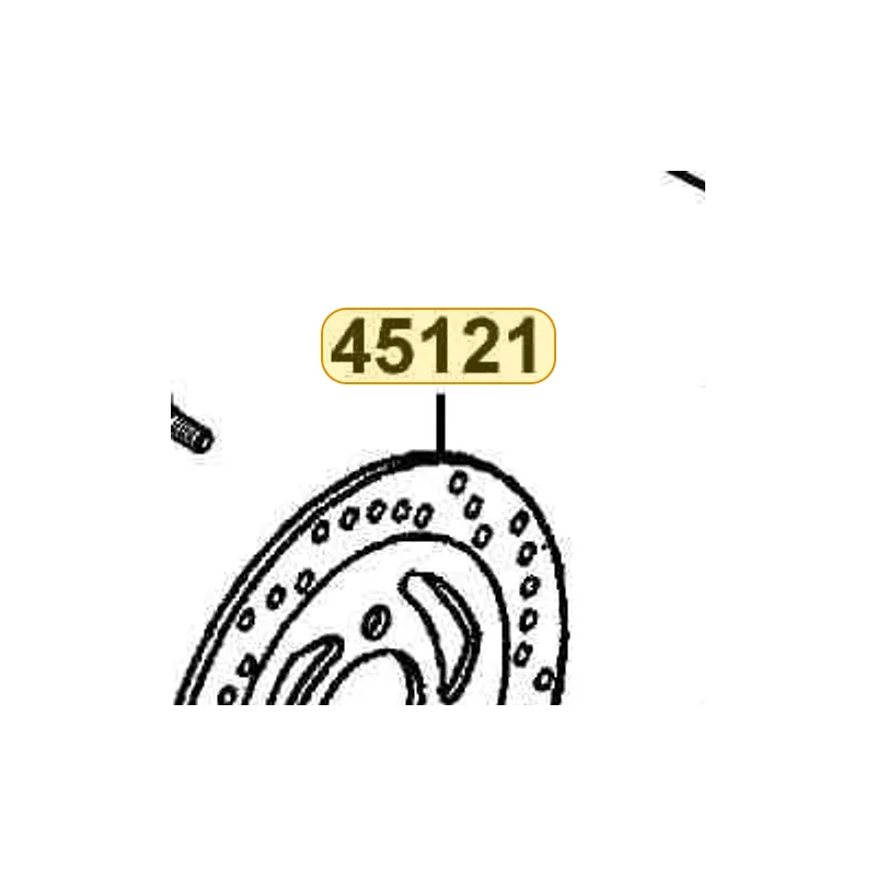 45121-KGB5-900-M2S DISK FR BRAKE — diagram cutout