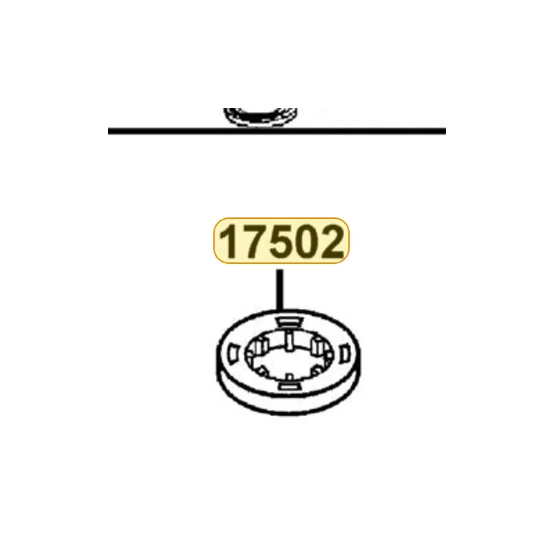 17502-KGB5-900 RING NUT LEVER INDICATOR — diagram cutout