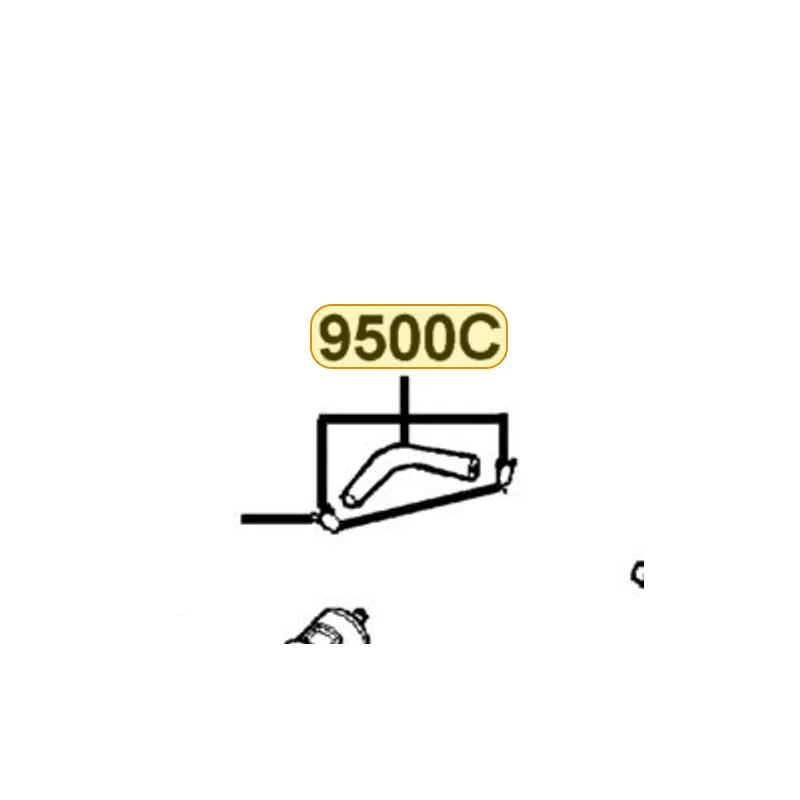9500C-KGB5-900 TUBE ASSY FUEL — diagram cutout